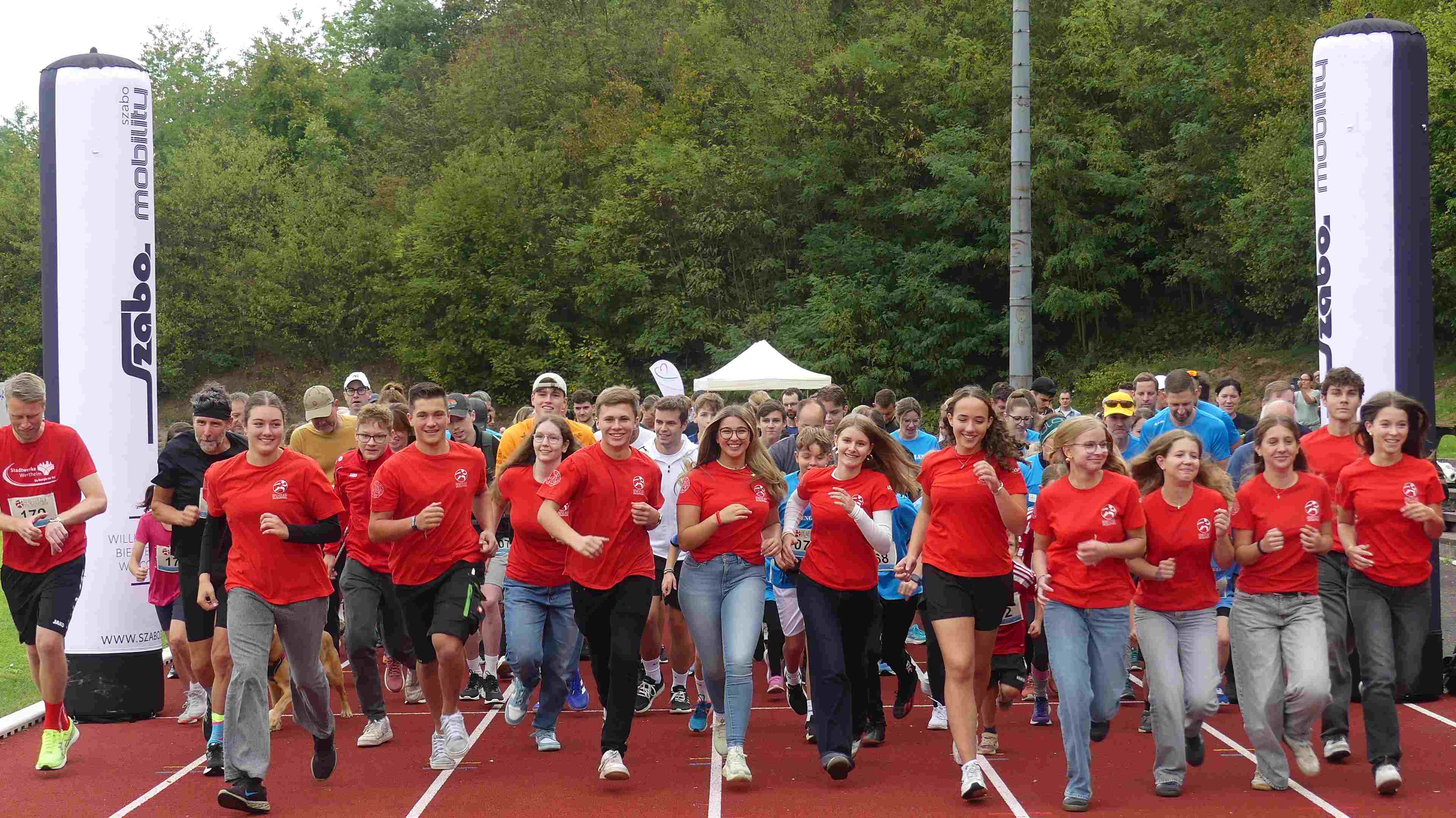 Bild vom 15. Benefizlauf im Jahr 2025. Dies ist das 90. Bild.